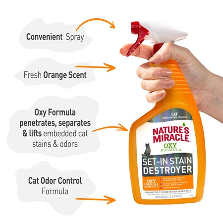 Nature's Miracle Set-In Stain Destroyer for Cats 709ML