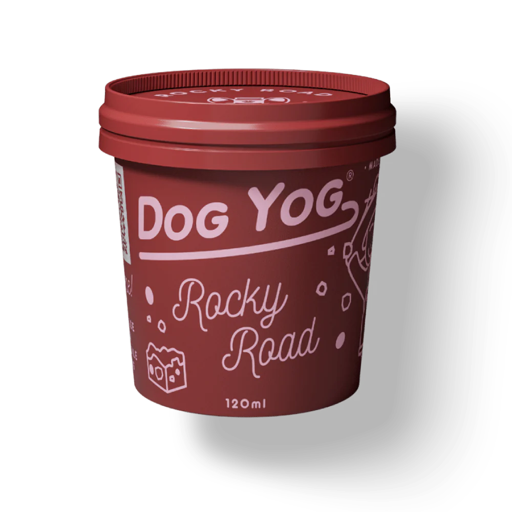 DOG YOG Rock Road Yog Cultured ICE CREAM - for Dog 120G