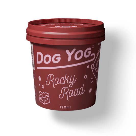 DOG YOG Rock Road Yog Cultured ICE CREAM - for Dog 120G