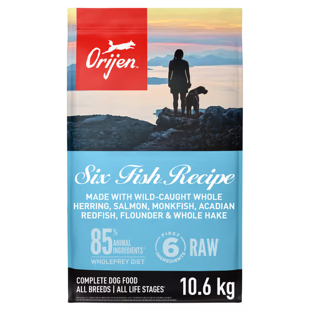 Orijen Biologically Appropriate Six Fish Dry Dog Food