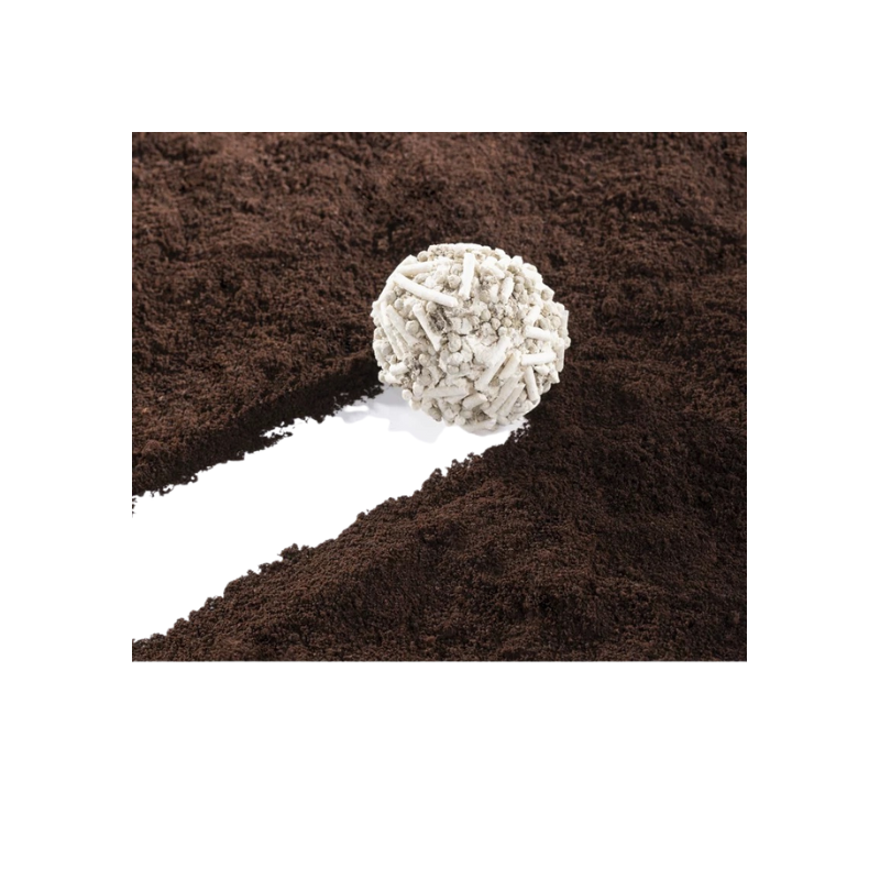 PETSHY Tofu Cat Litter Mixed Bentonite - Coffee
