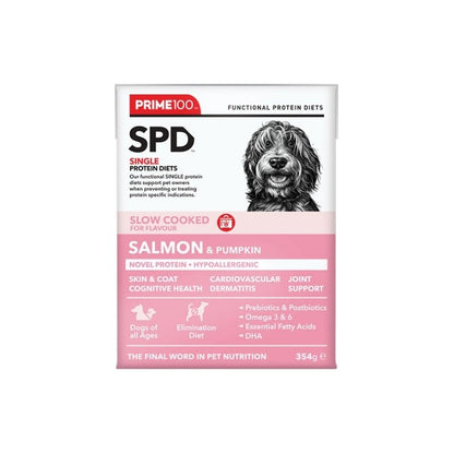 PRIME100 SPD™ Slow Cooked salmon & pumpkin Wet Dog Food 354g