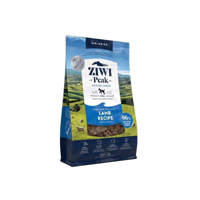 ZIWI Peak Air-Dried Dog Food Lamb 4KG