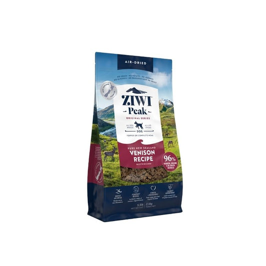 Ziwi Peak Air Dried Dog Food Venison 2.5KG