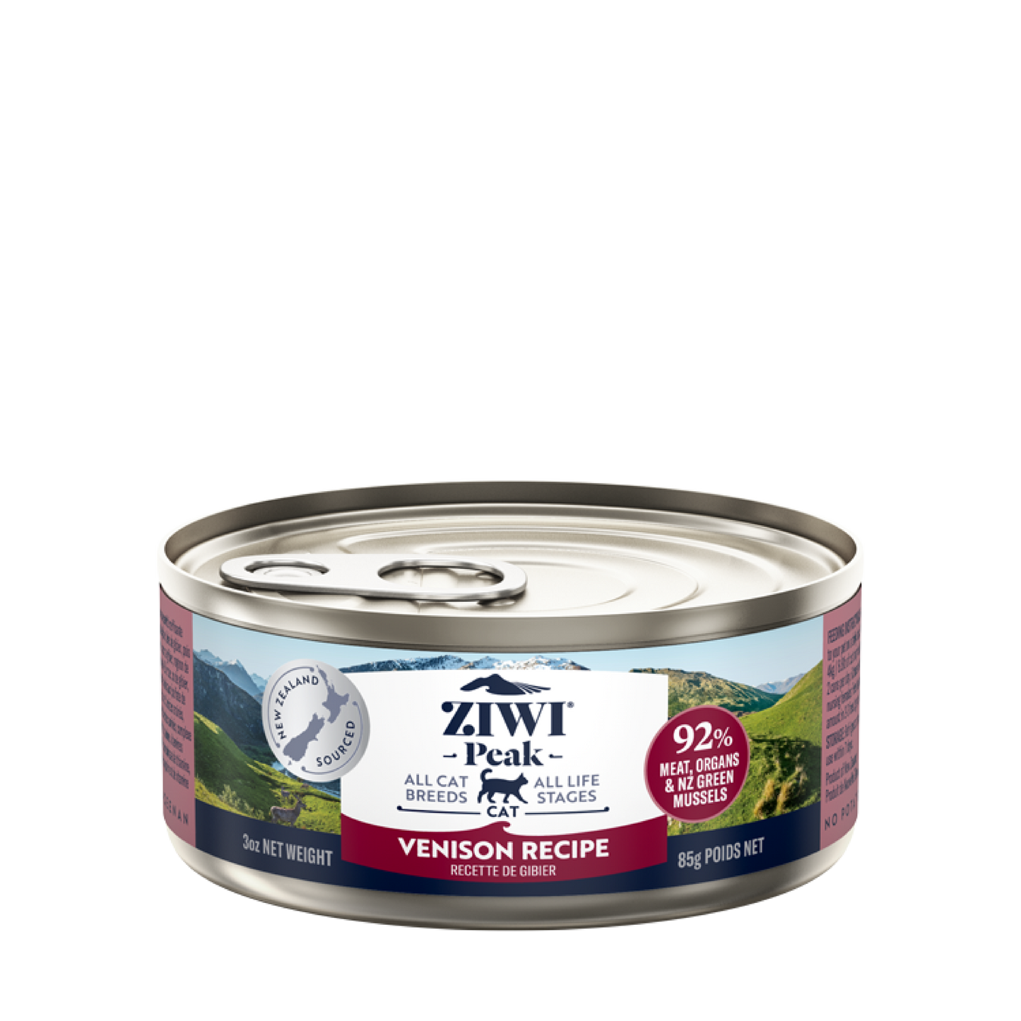 Ziwi Peak Wet Cat Food Venison Canned 85G