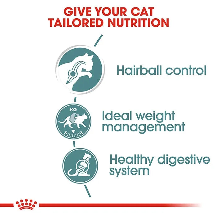 ROYAL CANIN Hairball Care Gravy Wet Cat Food Pouches features