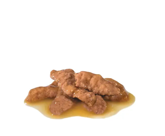 ROYAL CANIN Indoor 7+ Mature Gravy Wet Cat Food Pouch display