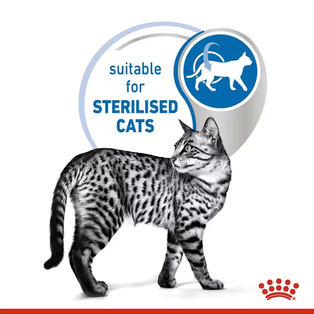 ROYAL CANIN Indoor 7+ Mature Gravy Wet Cat Food Pouch suitable for sterilised cats
