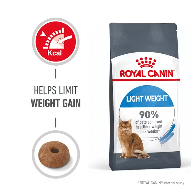 ROYAL CANIN Light Weight Care Dry Cat Food 3KG features