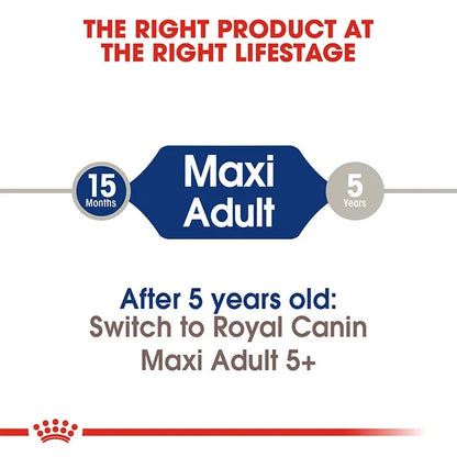 ROYAL CANIN Maxi Large Breed Adult Dry Dog Food 15KG_2