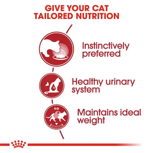 Royal Canin Adult Instinctive Gravy Wet Cat Food Pouches features