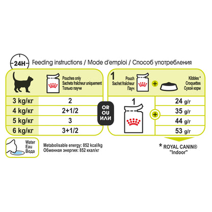 Royal Canin Sensory Smell Jelly Wet Cat Food Pouches 85G x 12