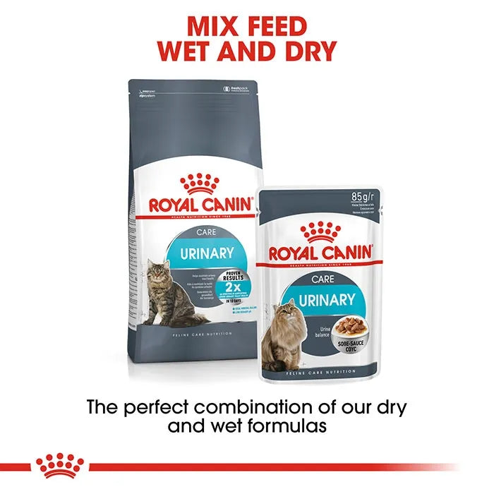 Royal Canin Urinary Care Dry Cat Food 4KG and wet food