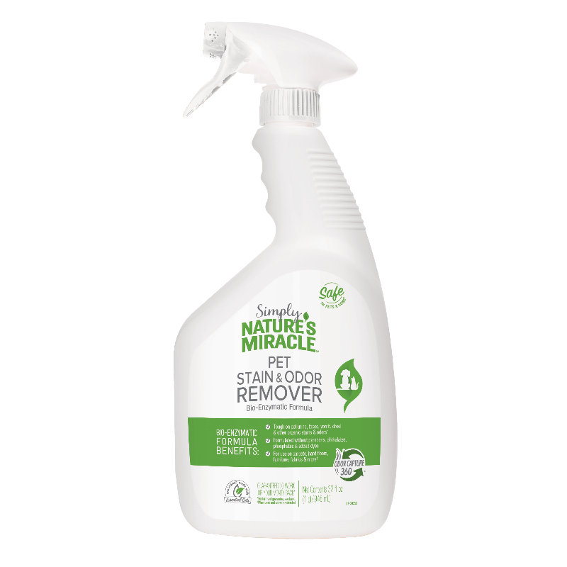 Nature's Miracle Simply Pet Stain and Odor Remover Spray 946ml front