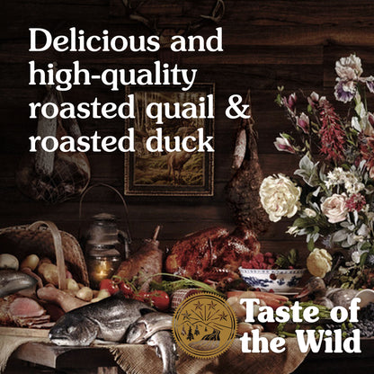 Taste of the Wild Lowland Creek Duck Quail Dry Cat Food 6.6KG