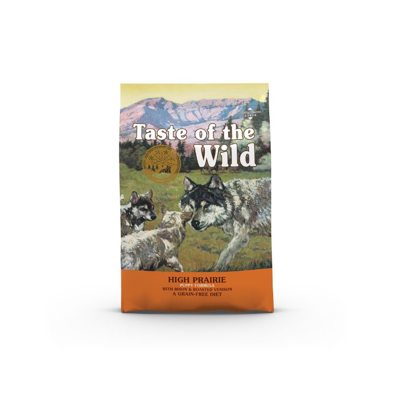 Taste of the Wild High Prairie Bison Venison Puppy Dry Dog Food 12.2KG
