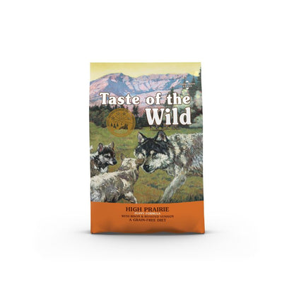 Taste of the Wild Grain Free High Prairie Bison Venison Puppy Dry Dog Food 