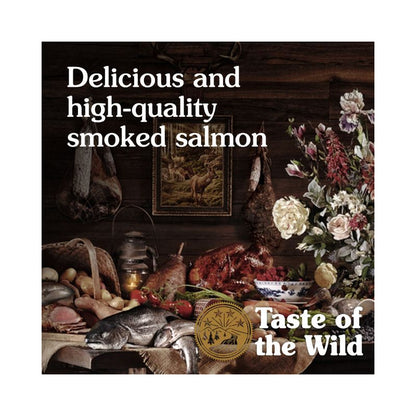 Taste of the Wild Grain Free Pacific Stream Smoked Salmon Dry Dog Food protein