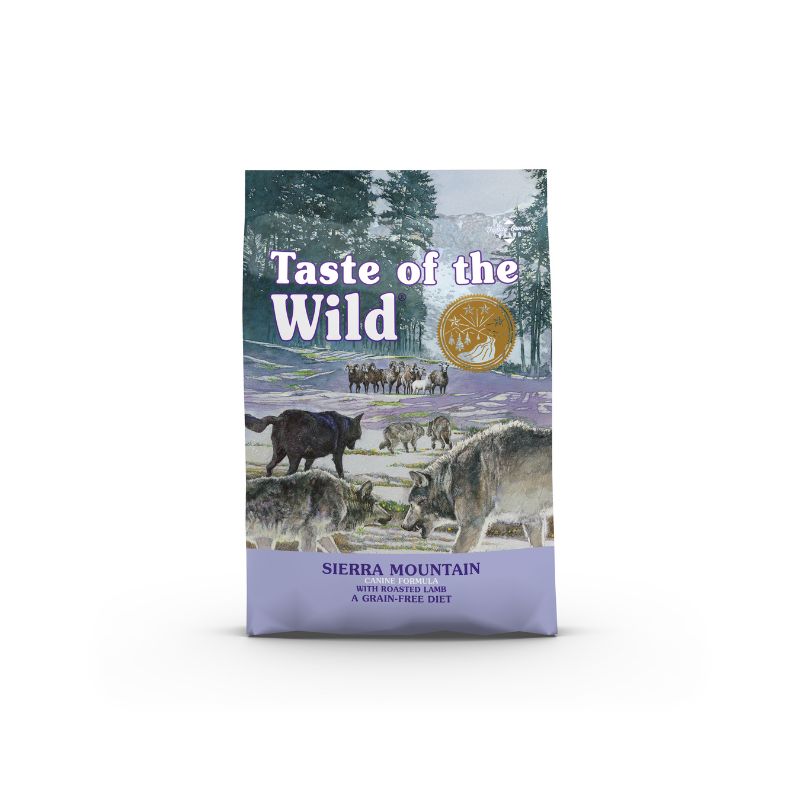 Taste of the Wild Sierra Mountain Grain Free Roasted Lamb Dry Dog Food 12.2KG