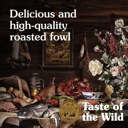 Taste of the Wild Wetlands Grain Free Roasted Fowl Dry Dog Food 12.2KG protein