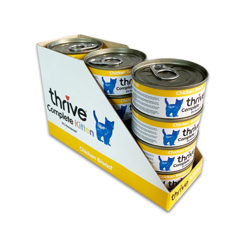 Thrive wet hotsell cat food