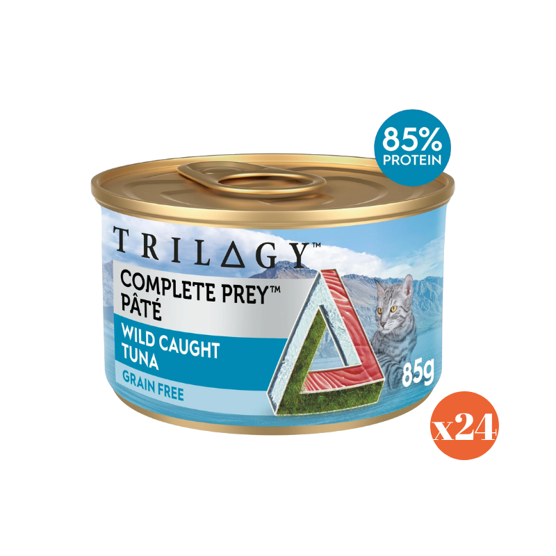 Trilogy complete prey pate grain free tuna wet cat food all life stage