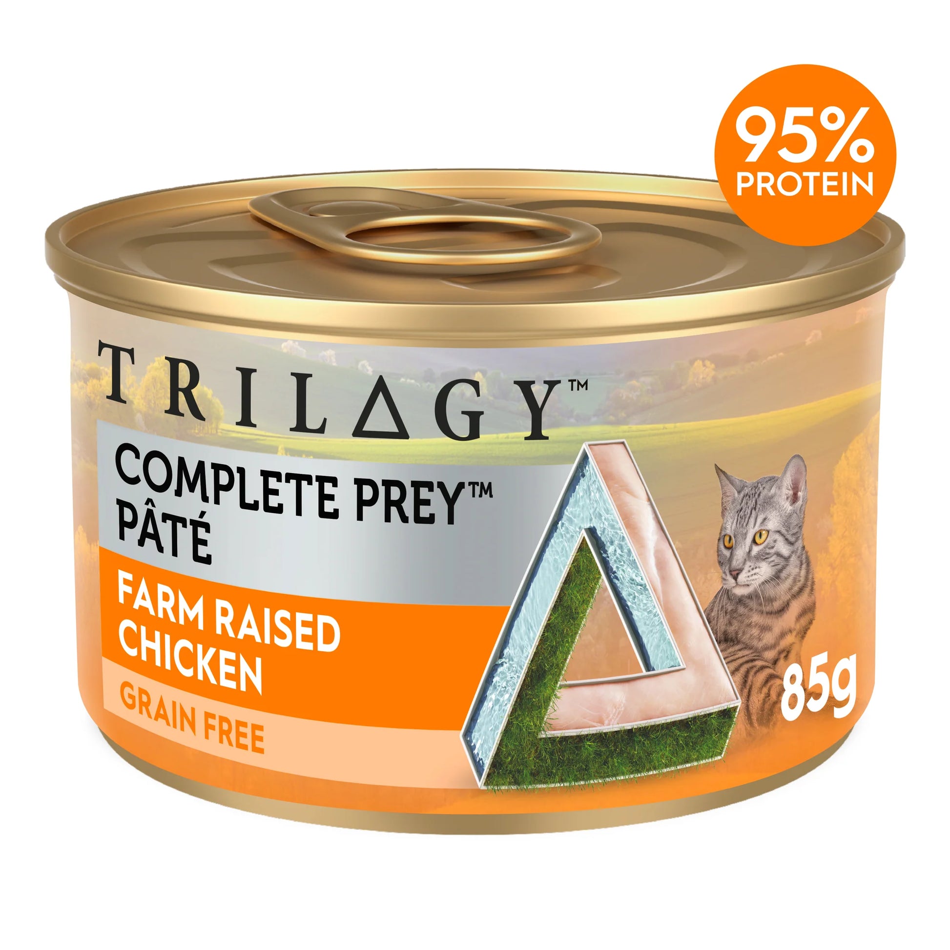 trilogy complete prey pate farm raised chicken grain free wet cat food all life stage