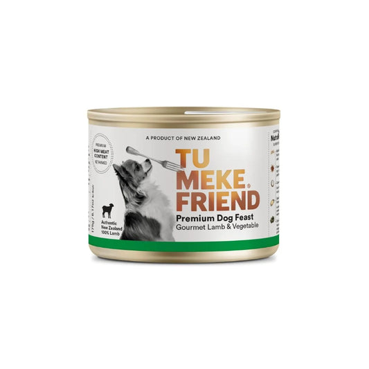 TU MEKE FRIEND Canned Premium Dog Feast Gourmet Gourmet Lamb & Vegetable 175G