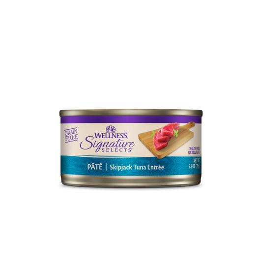 WELLNESS Core Signature Selects Pate Skipjack Tuna Wet Cat Food