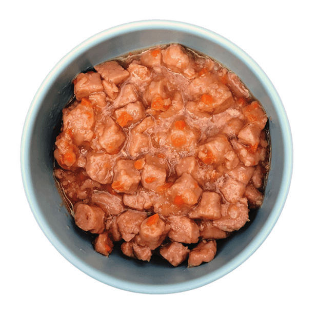 WELLNESS Core Tender Cuts With Chicken And Salmon In Savoury Gravy Wet Cat Food display