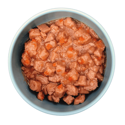 WELLNESS Core Tender Cuts With Chicken And Salmon In Savoury Gravy Wet Cat Food display