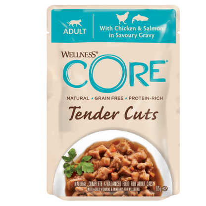 Wellness CORE Tender Cuts Chicken Selection Multipack Wet Cat Food