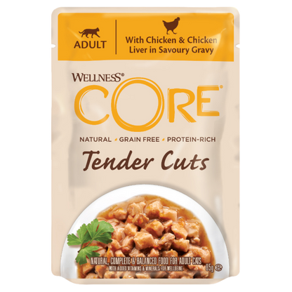 Wellness CORE Tender Cuts Chicken Selection Multipack Wet Cat Food