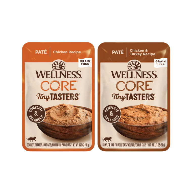 Wellness CORE Tiny Tasters Land Variety Pack Wet Cat Food 50g x 12