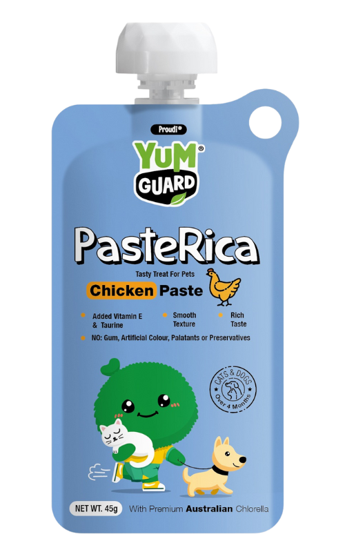 YUMGUARD Paste Rica Ocean Fish Paste Treat for Dogs & Cats 45g