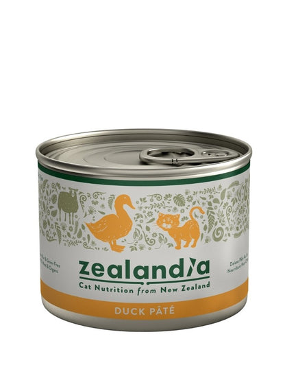 ZEALANDIA Duck Pate Wet Cat Food 185g
