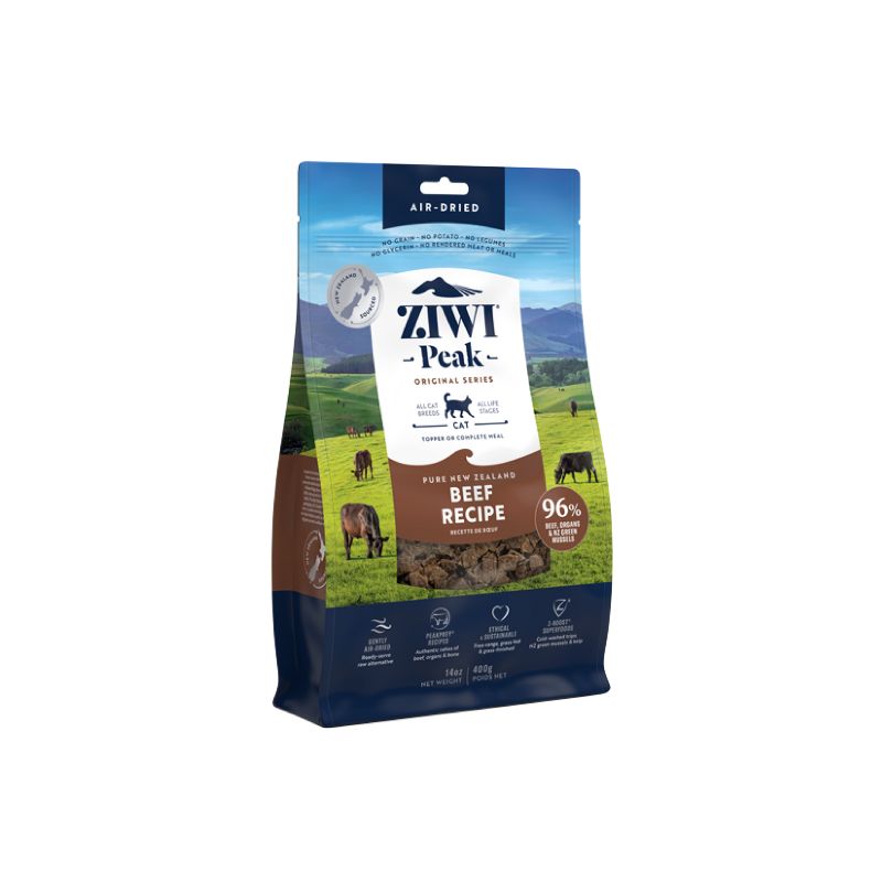 Ziwi Peak Air Dried Cat Food Beef 400G
