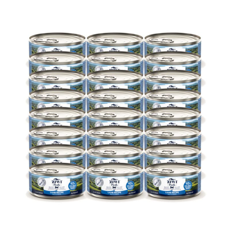Ziwi Peak Wet Cat Food Lamb Canned 85G x 24