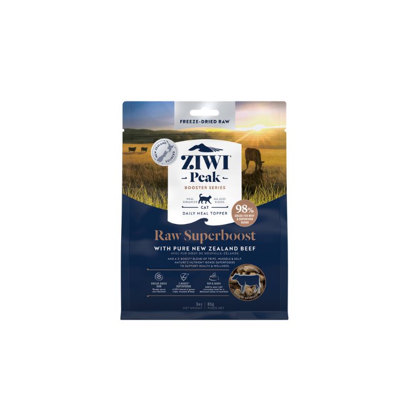 Ziwi Peak Freeze-Dried Raw Superboost Cat Beef 85G