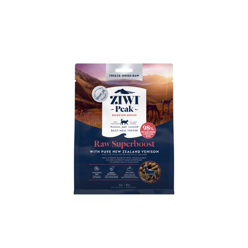 Ziwi Peak Freeze-Dried Raw Superboost Cat Venison 85G