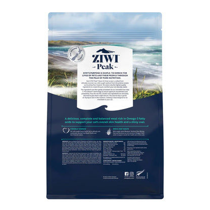 Ziwi Peak Steam and Dried Wild South Pacific Fish Dry Cat Food back