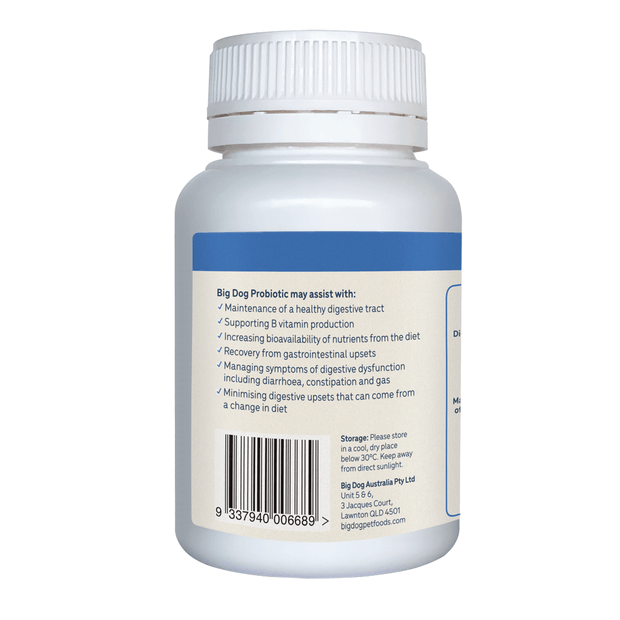 big dog pet food probiotics for dogs features