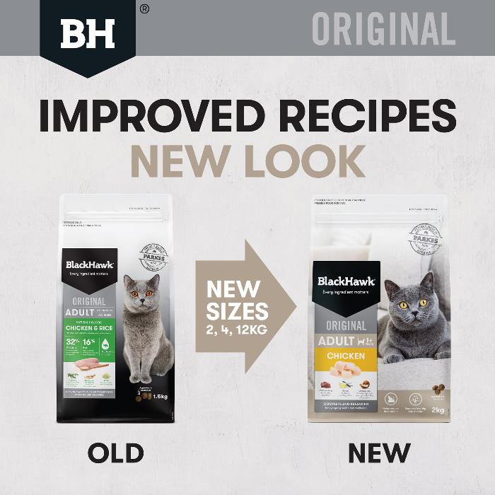 Black Hawk Chicken Dry Cat Food