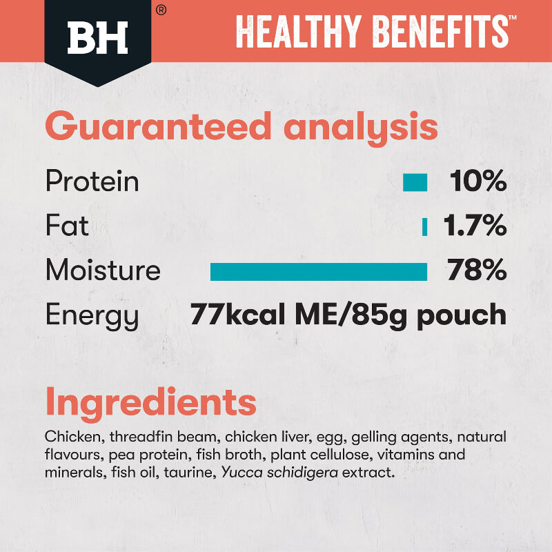 Black Hawk Healthy Benefits Chicken Whitefish Gravy Wet Indoor Adult Cat Food guaranteed analysis and ingredients