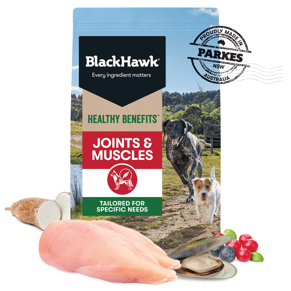 Black Hawk Healthy Benefits Joints & Muscles Dry Dog Food 12kg