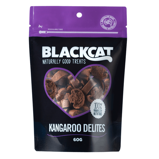 blackcat kangaroo delites cat treats 60g