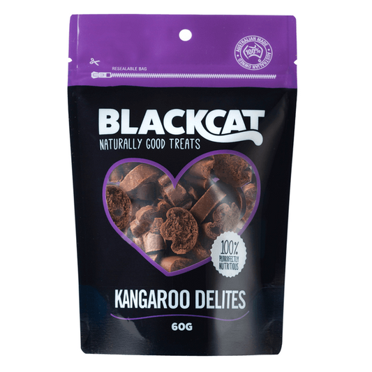 blackcat kangaroo delites cat treats 60g