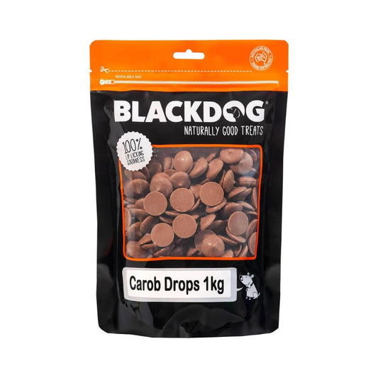 BLACKDOG Dog Treat Carob Drops 1KG