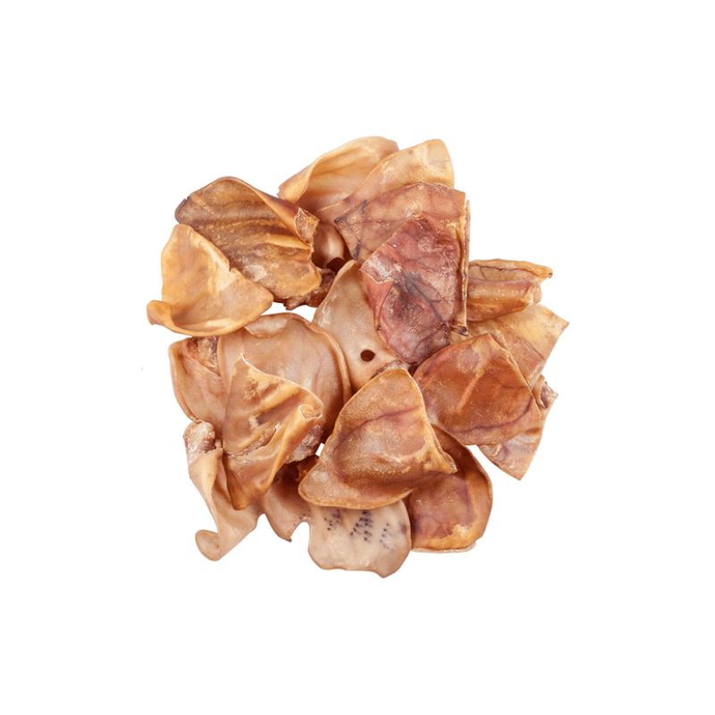 BLACKDOG Dog Treats Pig Ear 10Pack display