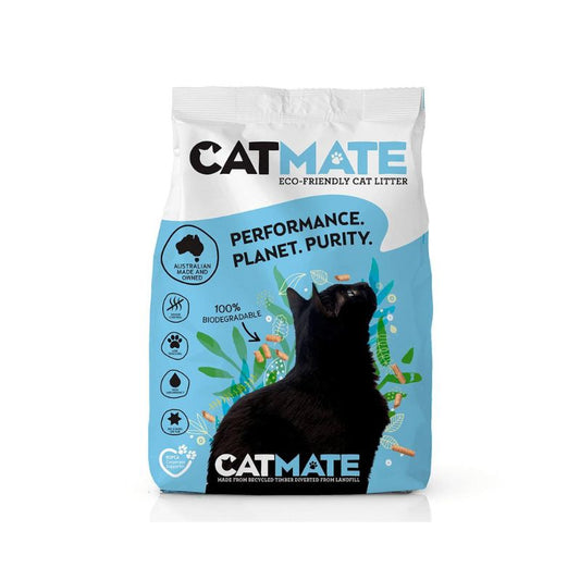 CATMATE Wood Pellet Cat Litter 15KG (Click and Collect ONLY )